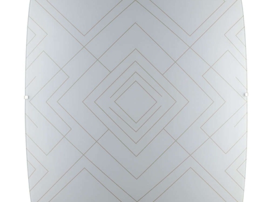 Φωτιστικό Οροφής - Πλαφονιέρα Vector I-VECTOR-PL40 3xE27 40x40cm White Luce Ambiente Design