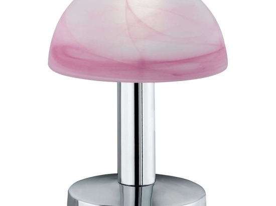 Φωτιστικό Επιτραπέζιο Fynn II 599100106 15x21cm 1xE14 40W Nickel-Pink Trio Lighting