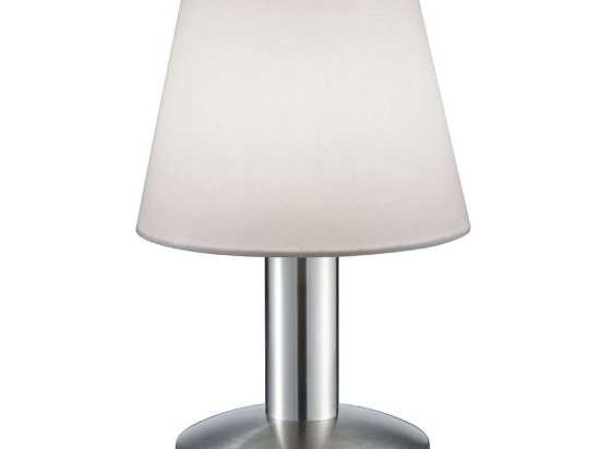 Φωτιστικό Επιτραπέζιο Mats II 599700101 14x24cm 1xE14 40W Nickel-White Trio Lighting