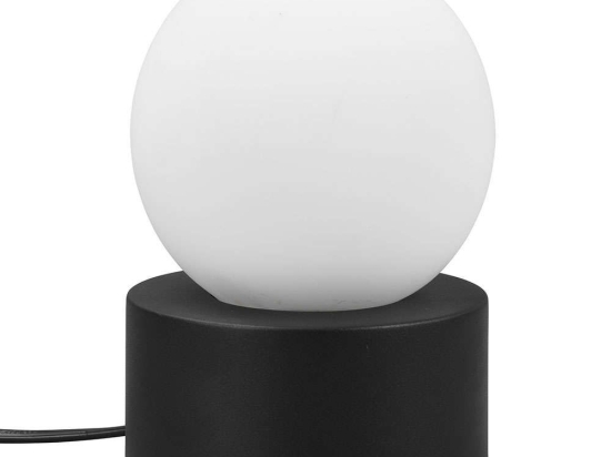 Φωτιστικό Επιτραπέζιο Countess R59051032 12x17cm 1xE14 25W Black-White RL Lighting