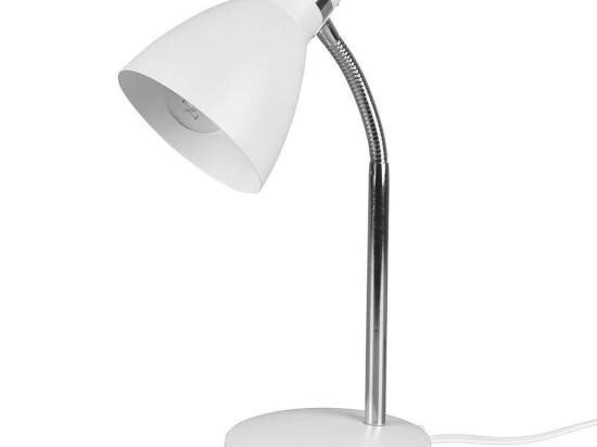 Φωτιστικό Επιτραπέζιο Harvey R50731031 14x33cm 1xE27 10W Nickel-White RL Lighting