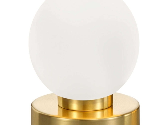 Φωτιστικό Επιτραπέζιο Prinz II R54011008 12x15cm 1xE14 40W Gold-White RL Lighting