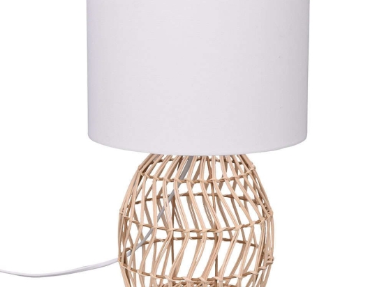 Φωτιστικό Επιτραπέζιο Rike R51131036 25x38cm 1xE27 40W Natural-White RL Lighting
