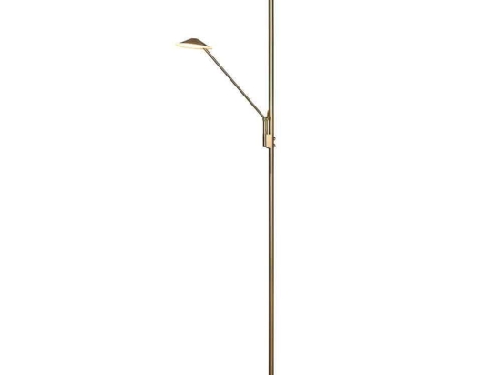Φωτιστικό Δαπέδου Brantford 425610204 30x180cm Dim Led 3500Lm 30W/650Lm 6,5W Brass Trio Lighting