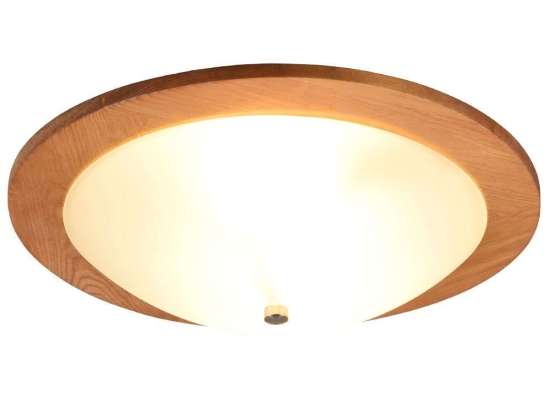 Φωτιστικό Οροφής - Πλαφονιέρα Pali 612600230 Φ32x9cm 2xE27 25W Natural-White Trio Lighting