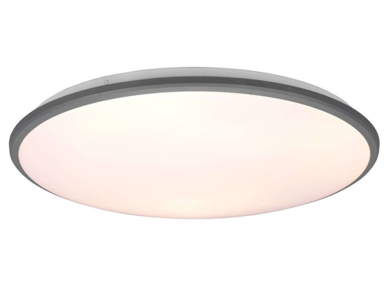 Φωτιστικό Οροφής - Πλαφονιέρα Limbus R67021987 Φ50x7cm Dim Led 4100Lm 34W Grey RL Lighting