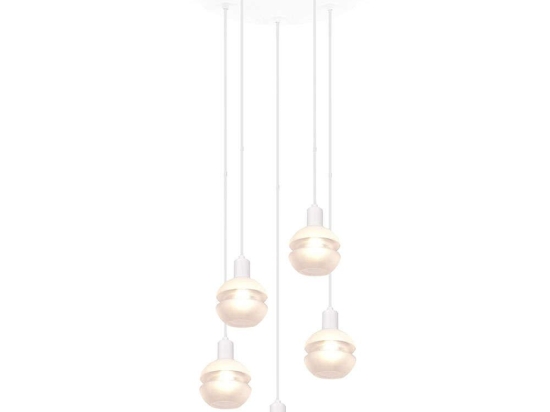 Φωτιστικό Οροφής Mela 313100531 Φ34x150cm 5xE14 25W White Trio Lighting