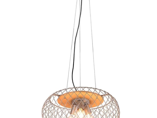 Φωτιστικό Οροφής Tamil 311100367 Φ50x150cm 3xE27 40W Nickel Trio Lighting