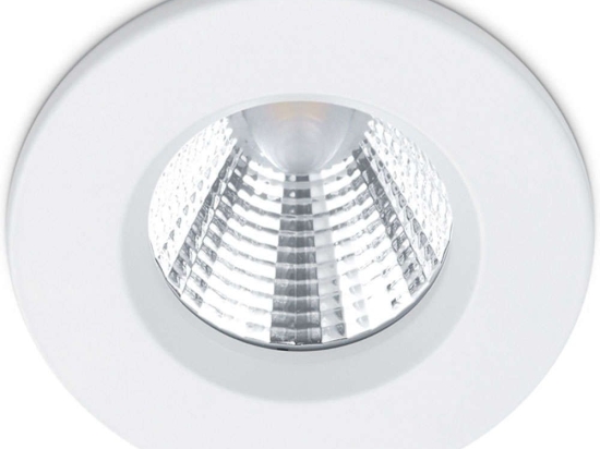 Σποτ Χωνευτό Zagros 650710131 Φ8x5cm Dim Led 345Lm 5,5W 3000K White Trio Lighting Στρόγγυλο