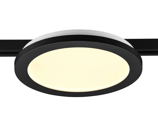 Σποτ Ράγας Duoline 76921532 Φ26x2cm Dim Led 1400Lm 13W 3000K Black Trio Lighting
