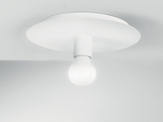 Φωτιστικό Οροφής - Πλαφονιέρα I-Strike-PL1-BCO E27 86x25cm White Luce Ambiente Design