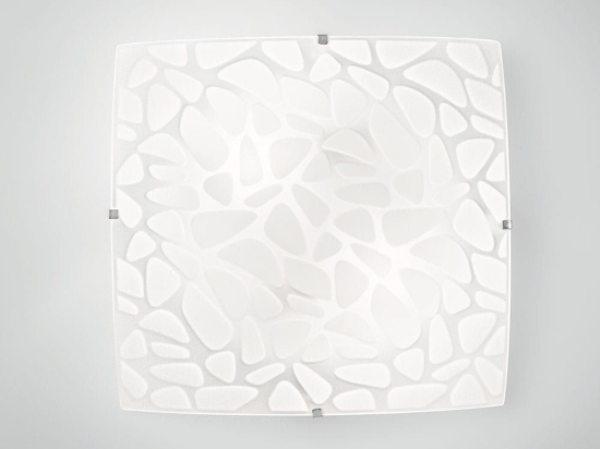 Φωτιστικό Οροφής - Πλαφονιέρα I-Island-PL30 E27 30x30x9cm White Luce Ambiente Design
