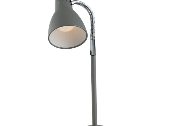 Φωτιστικό Γραφείου I-Logiko-L GR E14 43x13cm Grey Luce Ambiente Design