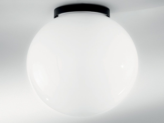 Φωτιστικό Οροφής - Πλαφονιέρα I-Polly-G25-BCO E27 26x25cm White Intec Πλαστικό