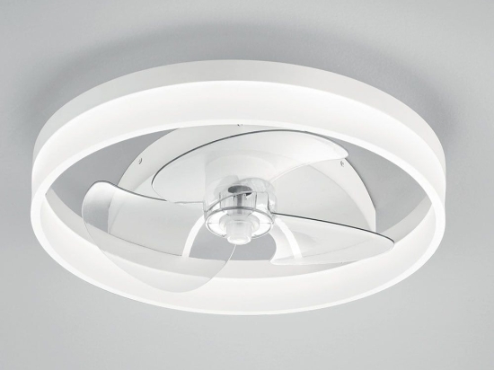 Ανεμιστήρας Οροφής Με Φως LED-Espero-FAN 4800lm CCT 50x11,5cm White Intec Διάμετρος 50cm