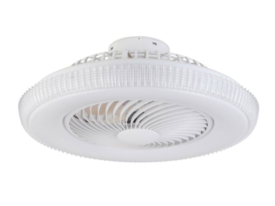 Ανεμιστήρας Οροφής Με Φως LED-Levante-INT LED 4450lm CCT 60x20cm White Intec Διάμετρος 60cm
