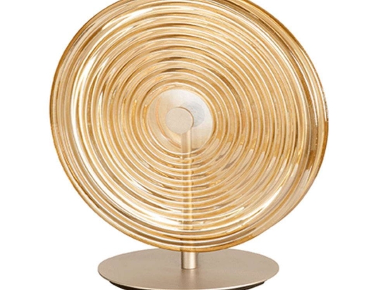 Φωτιστικό Επιτραπέζιο Jokey LT.JOKEY/AMBRA Φ30cm 12W Led 3000K Amber Ondaluce