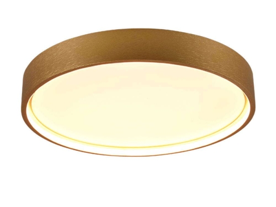 Πάνελ Led Doha 641310208 45x5cm 29W 1xSMD-LED 2300+3000+4000K 3260lm Brass Trio Lighting Στρόγγυλο