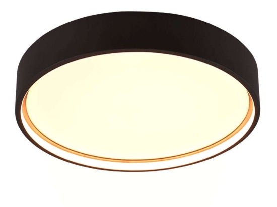 Πάνελ Led Doha 641310232 45x5cm 29W 1xSMD-LED 2300+3000+4000K 3260lm Black Trio Lighting Στρόγγυλο