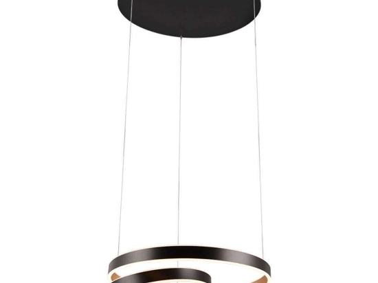 Φωτιστικό Οροφής Marnie 344110180 65x150cm 1xSMD 68W 8000lm 3000K Black Trio Lighting