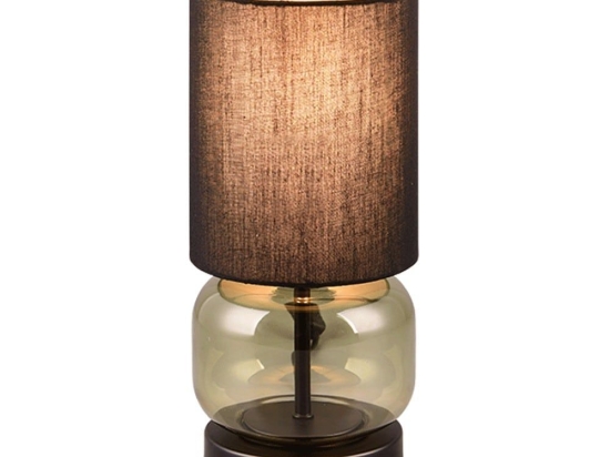 Φωτιστικό Επιτραπέζιο Elio 517800115 13x28cm 1xE27 40W Black-Green Trio Lighting