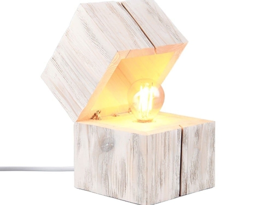 Φωτιστικό Επιτραπέζιο Treasure 514110101 12x12x16cm 1xE14 LED 2W 225lm 2700K White Trio Lighting
