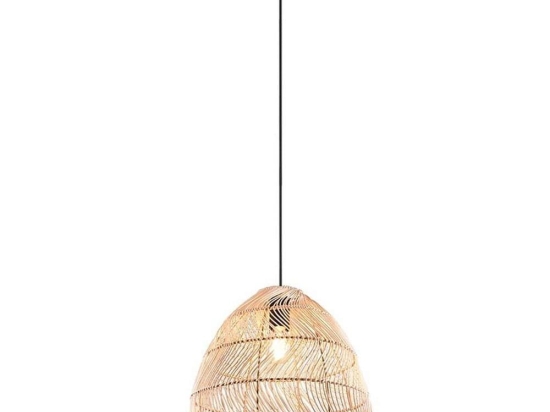 Φωτιστικό Οροφής Κρεμαστό Rike R31131036 E27 150x35cm Natural RL Lighting