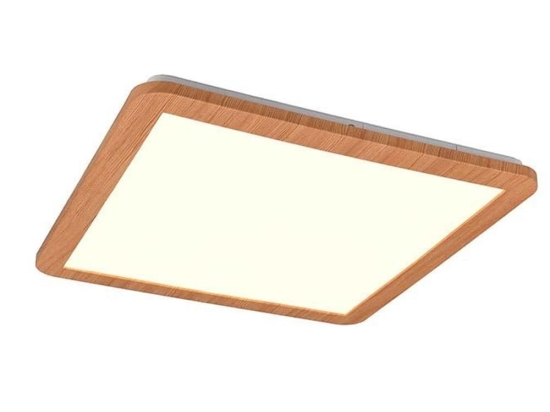 Φωτιστικό Οροφής - Πλαφονιέρα Camilus R62932035 SMD LED 2700lm 3000K 40x3x40cm Natural-White RL Lighting Ακρυλικό,Πλαστικό