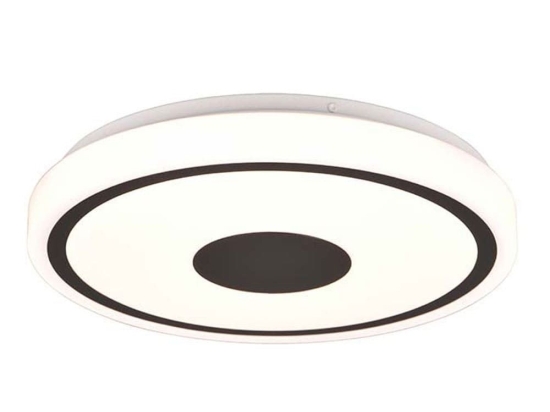 Φωτιστικό Οροφής - Πλαφονιέρα Bunda R64361132 SMD 1900lm 3000K 5x33cm Black-White RL Lighting
