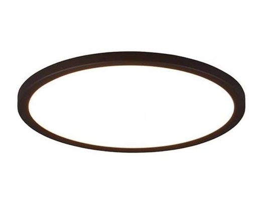 Φωτιστικό Οροφής - Πλαφονιέρα Aureo R64371132 SMD 2200lm 3000 - 6500K 2x29cm Black RL Lighting