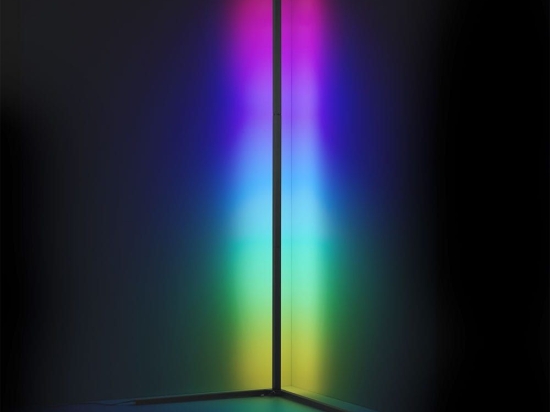 Φωτιστικό Δαπέδου Level R45721102 Με Τηλεκοντρόλ SMD RGB 43x141cm Black RL Lighting