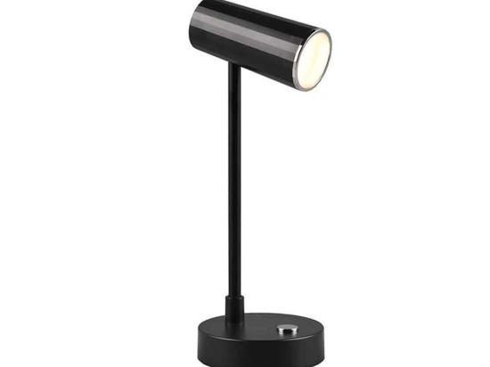 Φωτιστικό Γραφείου Επαναφορτιζόμενο Lenny R52661102 SMD 230lm 3000+4000+6000K 10x28cm Black RL Lighting