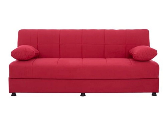 Καναπές Κρεβάτι Τριθέσιος Ege HM3067.04 Fuchsia192x74x82 εκ. Ύφασμα