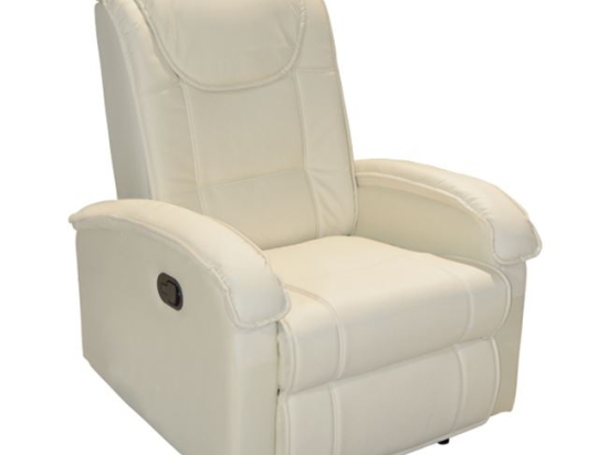 ΠΟΛΥΘΡΟΝΑ RELAX ΜΕ ΜΗΧΑΝΙΣΜΟ MASSAGE ROCCA HM0026.02 PU ΕΚΡΟΥ 80x96x97 εκ.