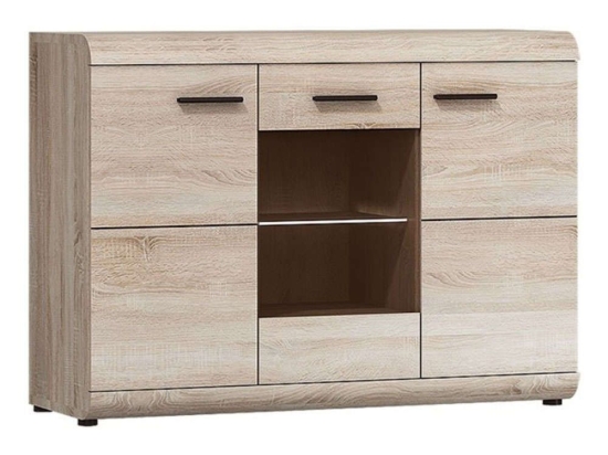 Μπουφές 36134-LN-21V Φυσικό 120x86.5x42cm Μελαμίνη