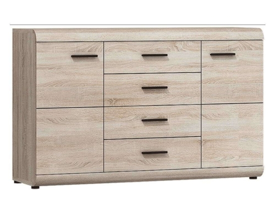 Μπουφές 36134-LNs-21 140x86,5x42cm Natural Μοριοσανίδα