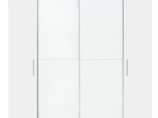 Ντουλάπα Συρόμενη Τετράφυλλη Relief A_24116_RLw-1 205x195x60cm White Τετράφυλλη