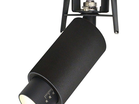 Σποτ Χωνευτό 1928-B Φ4,5x9,8cm Led 90Lm 11W 3000K Black Στρόγγυλο
