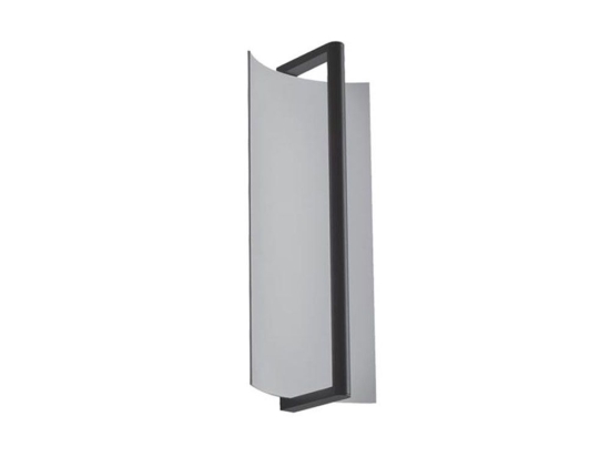 Φωτιστικό Τοίχου - Απλίκα Led 19115 6W 3000K 100Lm Black Αλουμίνιο