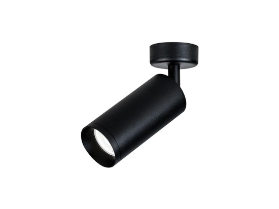 Φωτιστικό Οροφής - Σποτ Led S055-15 9W 3000K 80Lm Black Αλουμίνιο