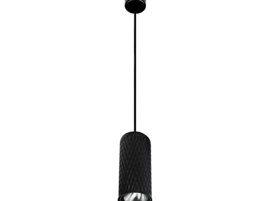 Φωτιστικό Οροφής Led S063-24 9W 3000K 80Lm Black Αλουμίνιο