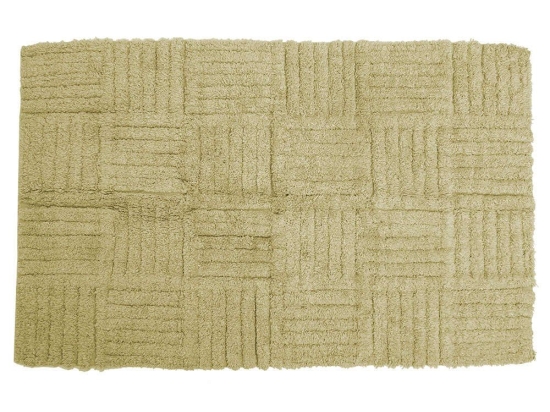 Πατάκι Μπάνιου Des. Domino Green Apple Anna Riska 50 X 80 50x80cm 100% Βαμβάκι