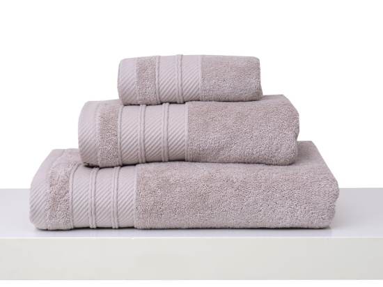 Πετσέτες Σετ 3Τμχ Με Κορδέλα 3/30x50 Des. Soft Linen Anna Riska Σετ Πετσέτες 30x50cm 100% Βαμβάκι