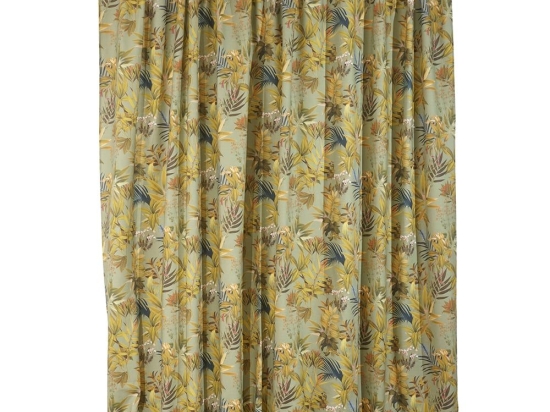 Κουρτίνα Allesia Με Τρέσα 5 Green Anna Riska 280x270 100% Βαμβάκι