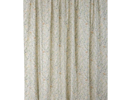 Κουρτίνα Freya Με Τρέσα 3 Green Anna Riska 140X270cm 100% Βαμβάκι