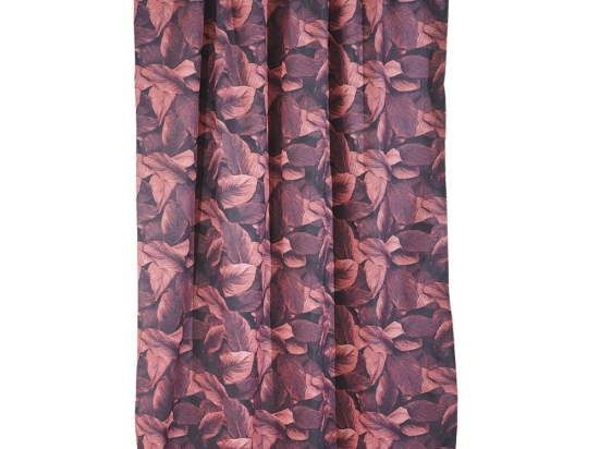 Κουρτίνα Kim Με Τρέσα 5 Bordo Anna Riska 280x270 100% Βαμβάκι
