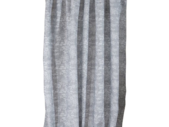 Κουρτίνα Russell Με Τρέσα 9 Grey Anna Riska 140X270cm 100% Βαμβάκι