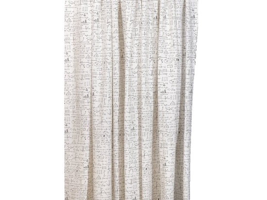Κουρτίνα Mε Τρέσα Άλγεβρα White Viopros 135x270 Πολυέστερ