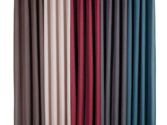 Κουρτίνα Με Τρουκς Ίζι Grey Viopros 140X270cm Πολυέστερ