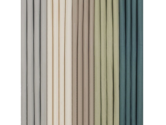 Κουρτίνα Με Τρουκς 5812 Beige Viopros 140X260 Πολυέστερ